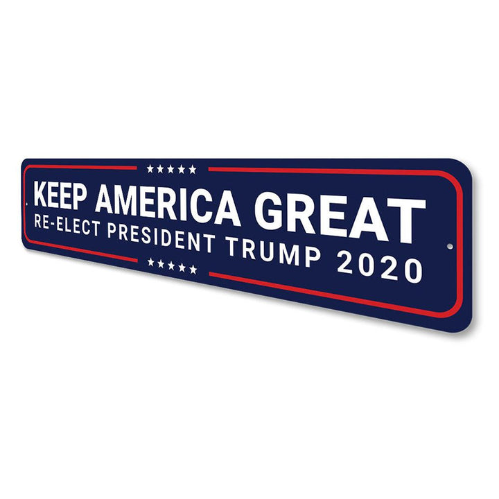 Re-Elect Trump 2020 Sign