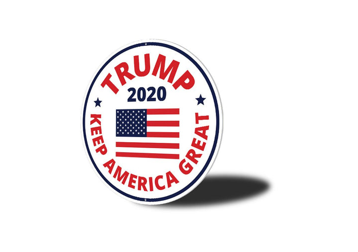 Trump 2020 Flag Sign