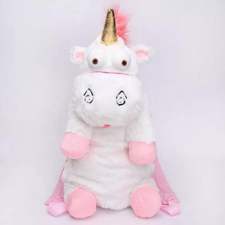 45cm And 60cm Fluffy Unicorn Plush Backpack - Brand My Case