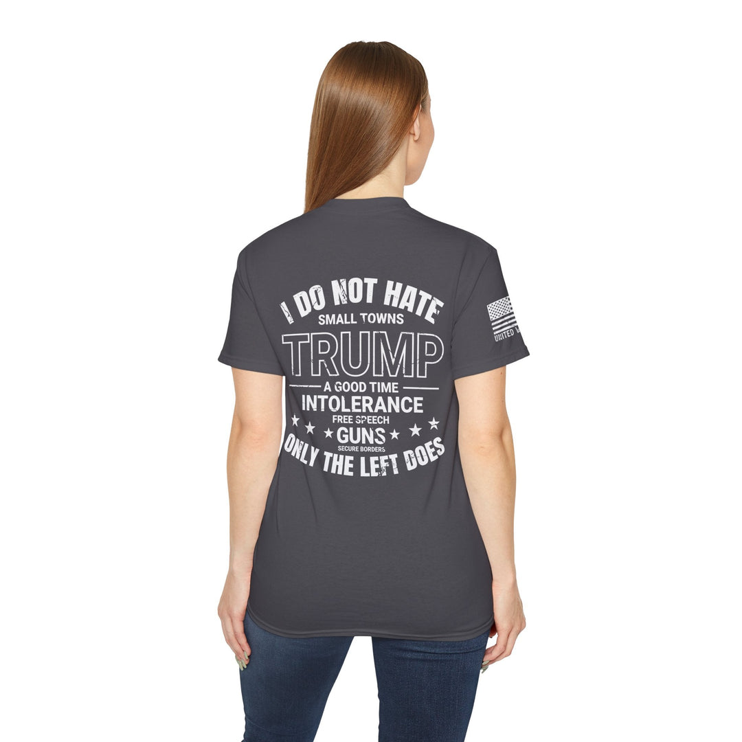 Women Cotton Trump T-Shirt with Bold Slogan