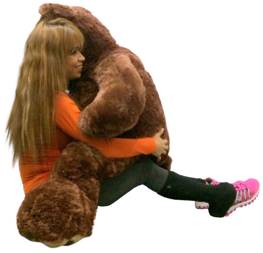 5 Foot Teddy Bear Soft Brown Premium Giant Stuffed Animal 60 Inch - Brand My Case