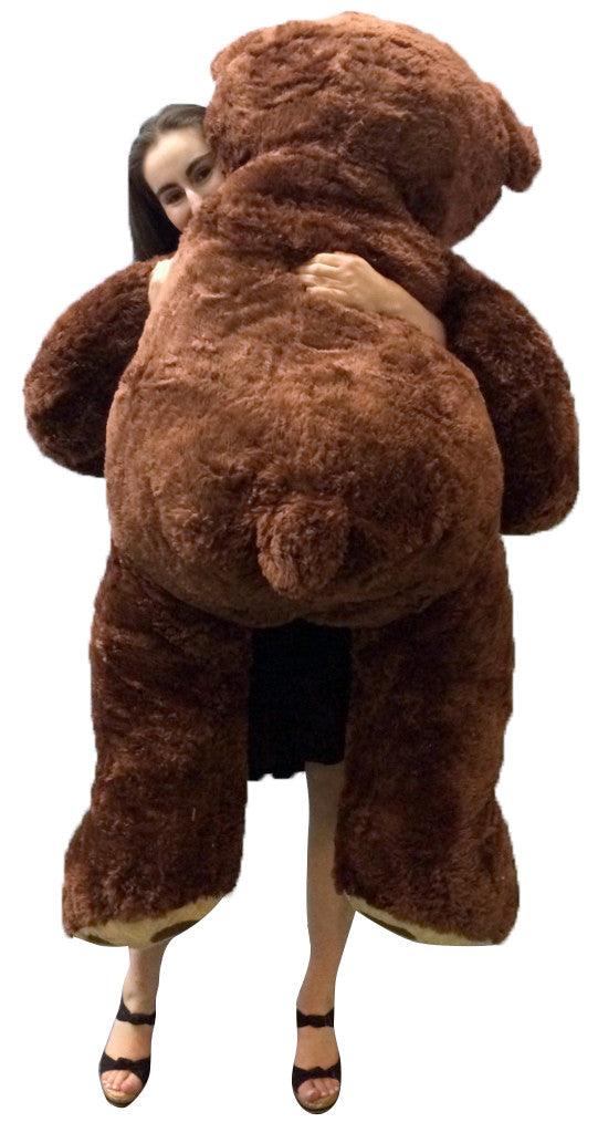 5 Foot Teddy Bear Soft Brown Premium Giant Stuffed Animal 60 Inch - Brand My Case