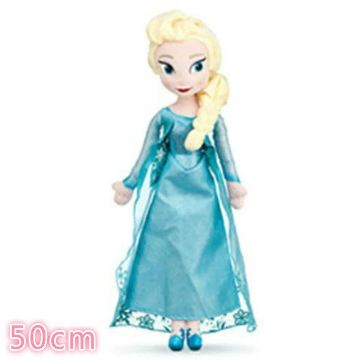 50 CM Frozen Anna Elsa Dolls Snow Queen Princess Anna Elsa Doll Toys Stuffed Frozen Plush Kids Toys Birthday Christmas Gift - Brand My Case