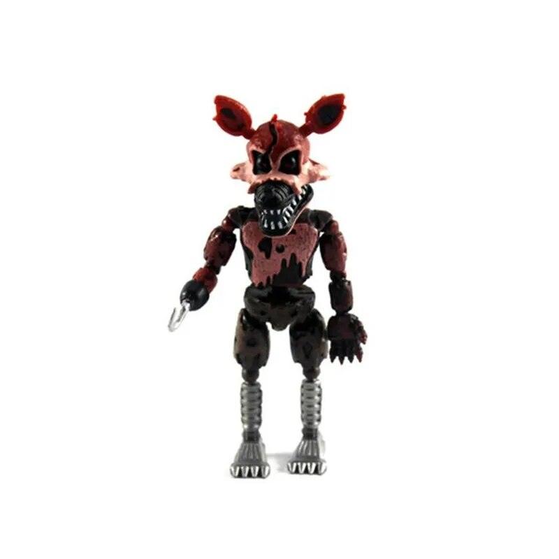 6 Pcs/Set Five Night At Freddy Anime Fnaf Bonnie Bear Foxy Action Figure Toy Pvc Model Children Christmas Gifts - Brand My Case