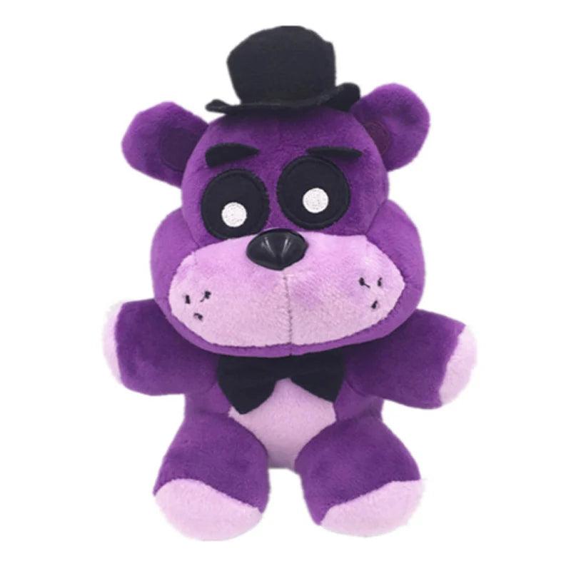 6 Style 18cm FNAF Plush Toys Freddy Bear Bonnie Chica Baby Ballora Foxy Plush Stuffed Toys Doll Gifts - Brand My Case