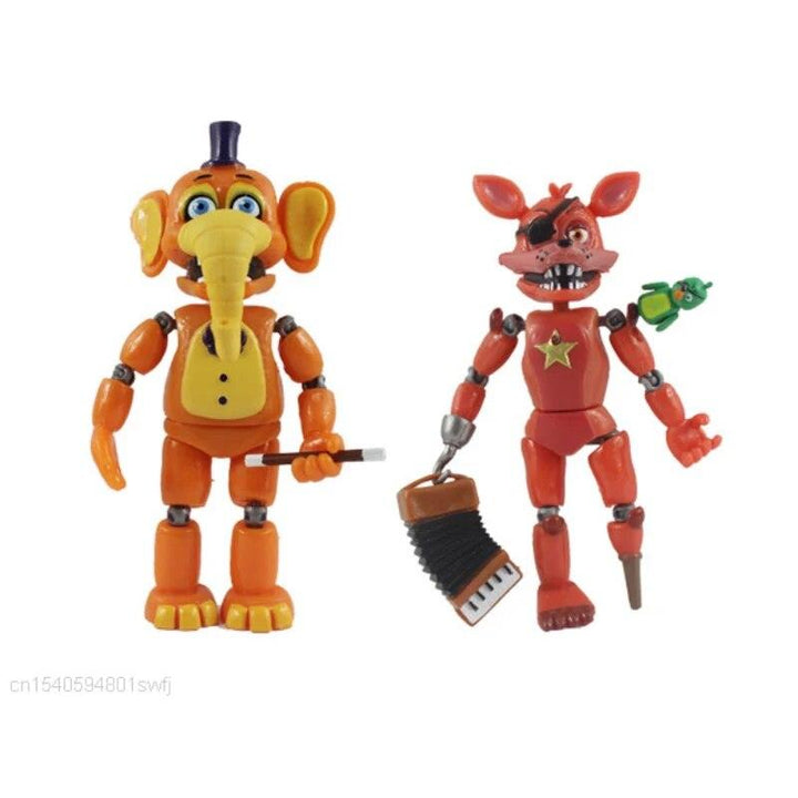 6PCS/Set FNAF Freddy Bonnie Foxy Fazbear Bear PVC Model Action Figures Toys For Children Birthday Gifts - Brand My Case