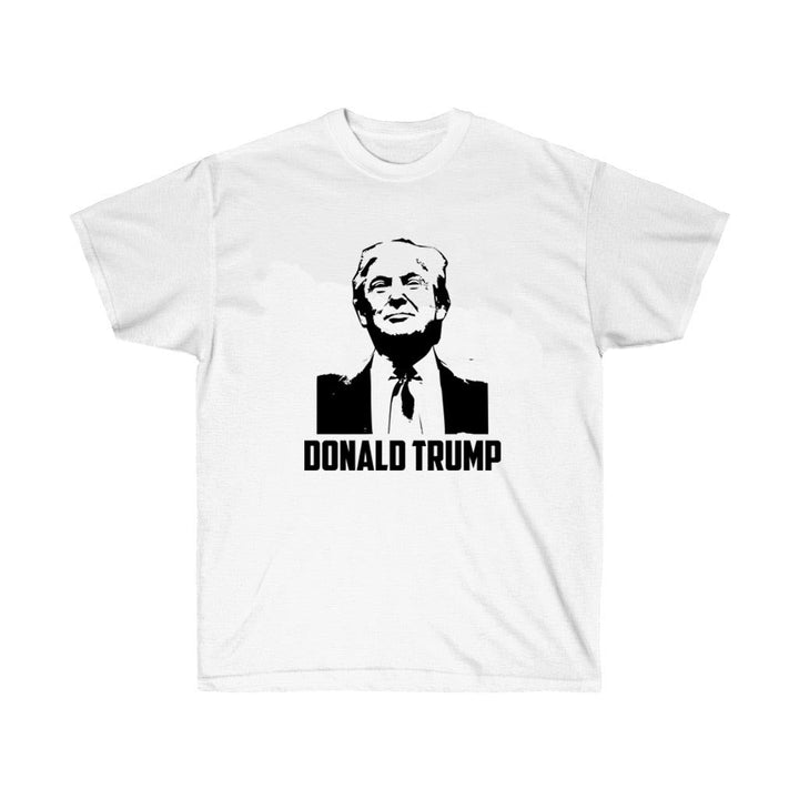 Donald Trump Silhouette White T-Shirt