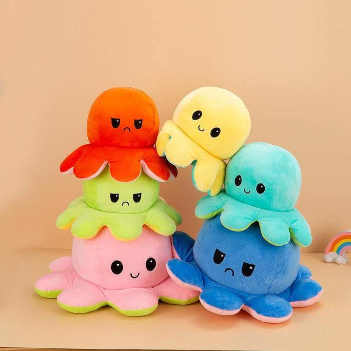 90cm-130cm Reversible Flip Giant Octopus Stuffed Plush Doll Gift Toys - Brand My Case