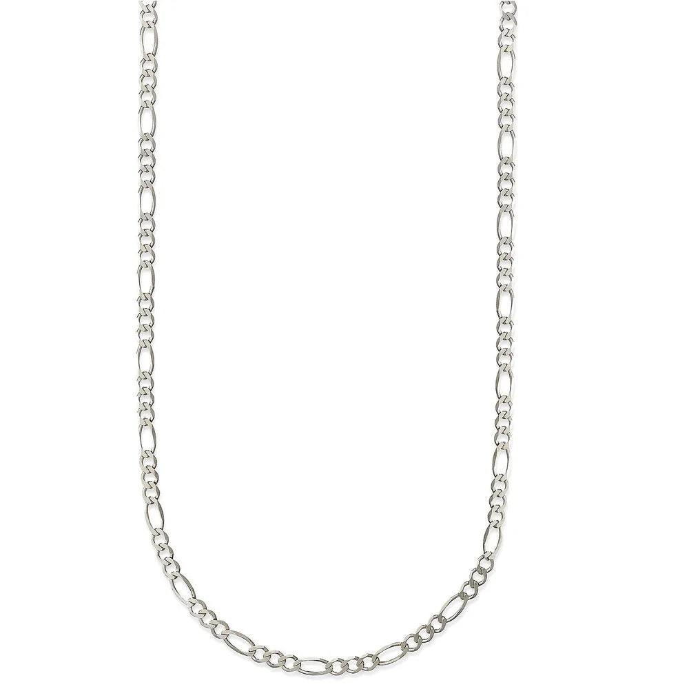 925 Sterling Silver 2MM Figaro Chain Necklace - Brand My Case