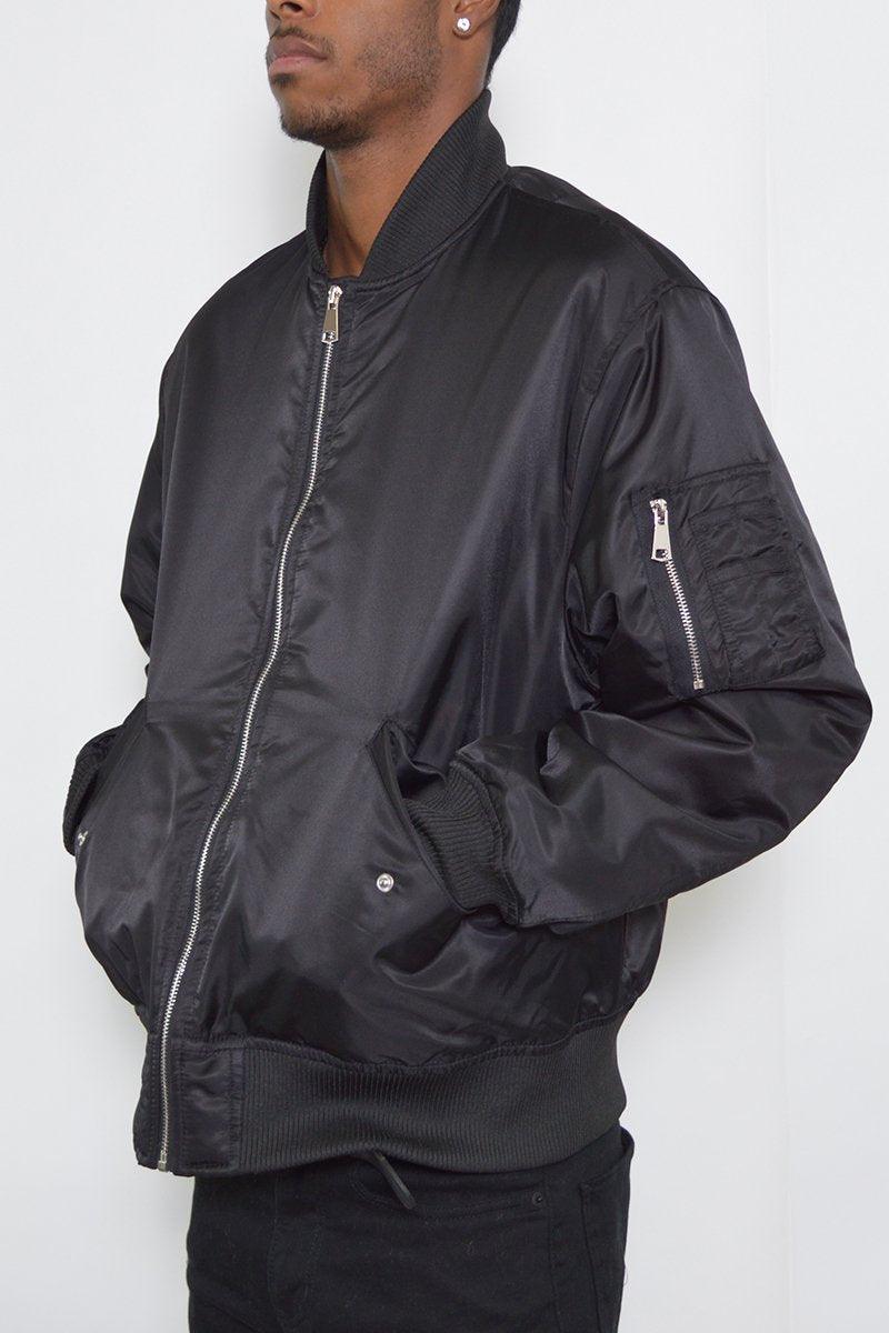 PADDED BOMBER JACKET - Brand My Case