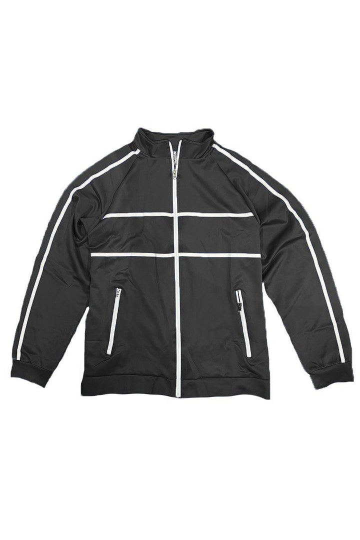 SOLID TAPE TRACK JACKET - Brand My Case