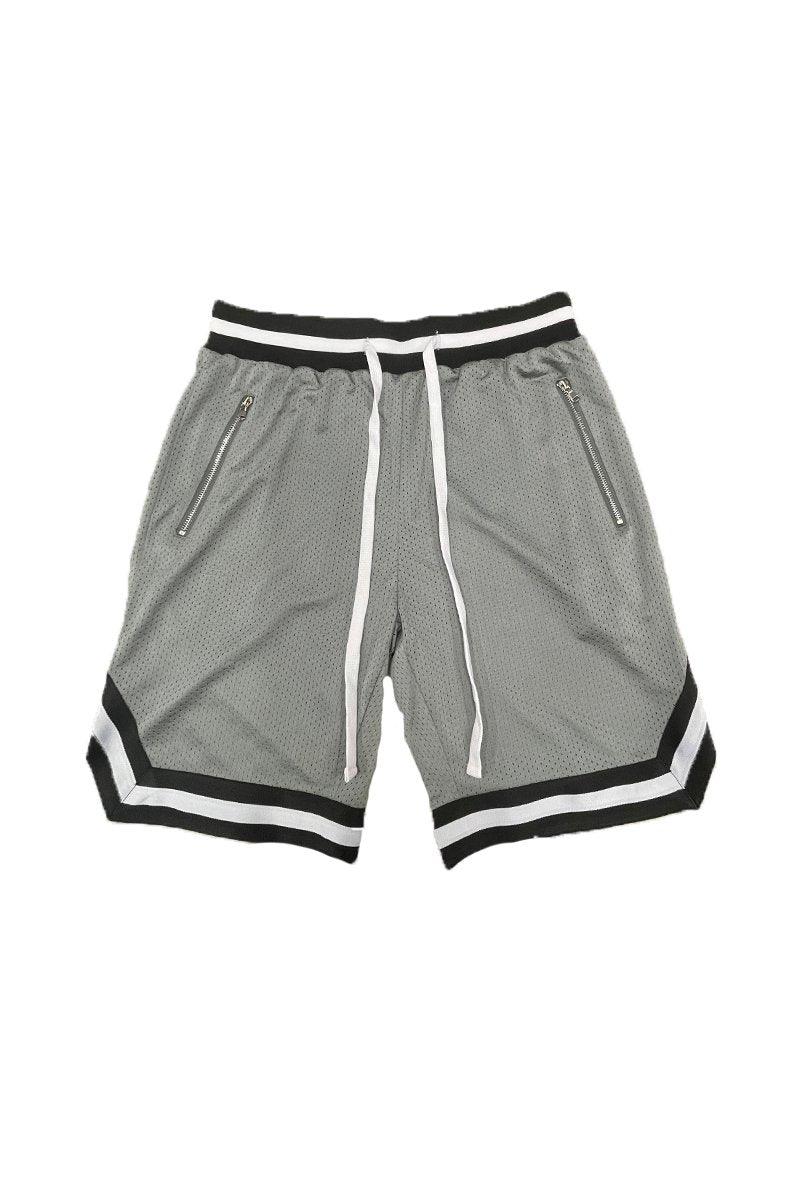 Solid Mesh Basketball Active Shorts - Brand My Case