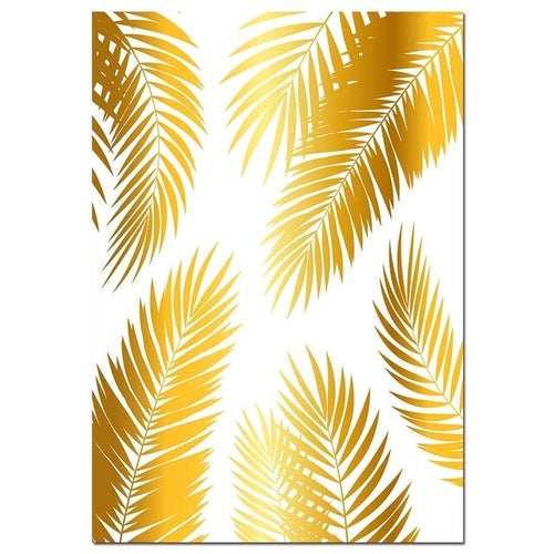 Pineapple Geometry Abstract Poster Canvas