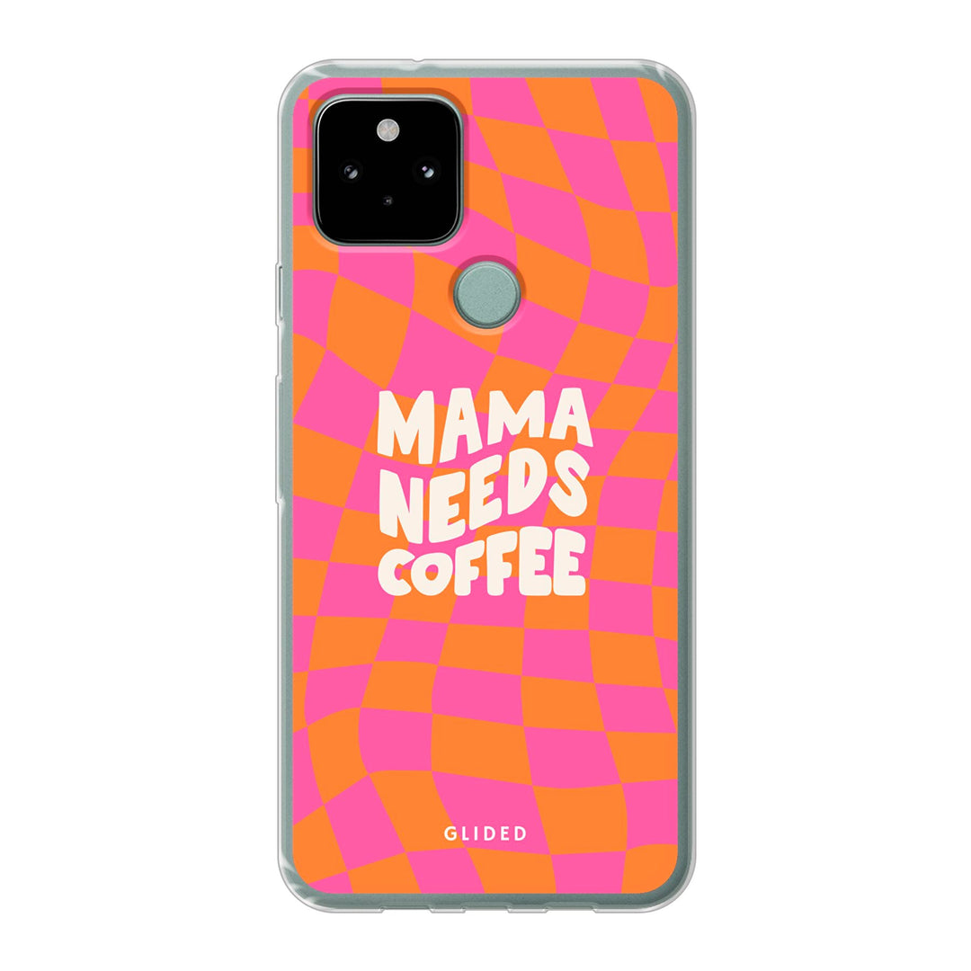 Coffee Mom - Google Pixel 5 Handyhülle