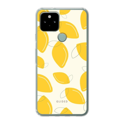Abstract Lemon - Google Pixel 5 Handyhülle