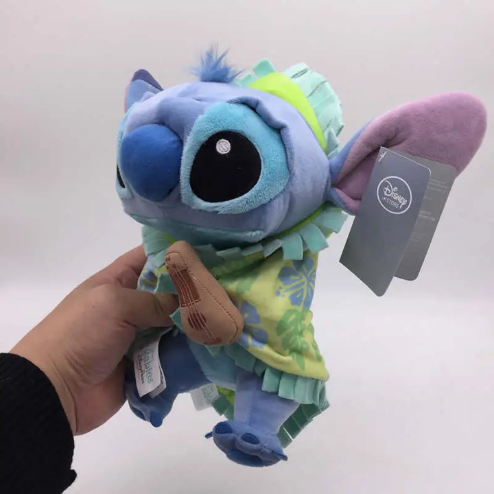 Sitting 22cm Baby Stitch With blanket Plush Toys Stuffed Soft Boy Girl Doll For Gift Good Quality
