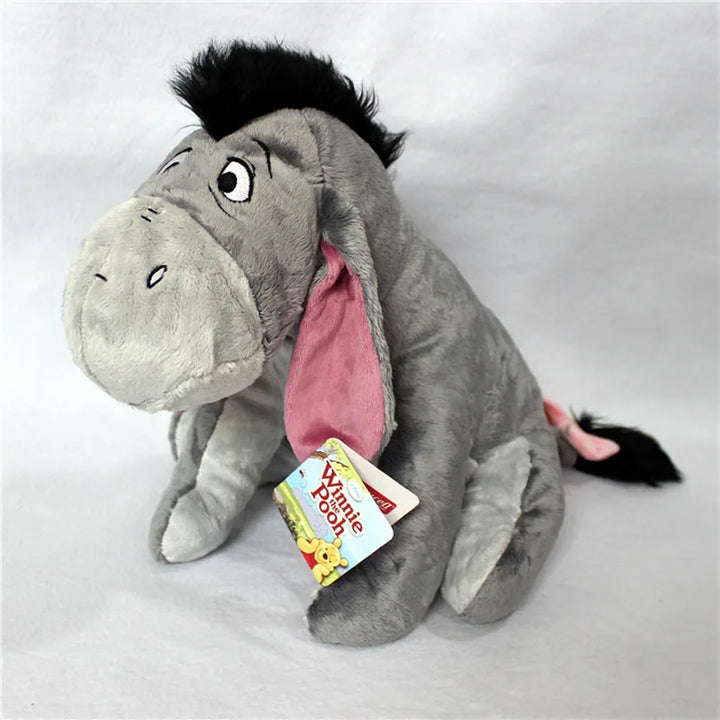 36cm Classic Retro Gray Eeyore Donkey Stuffe Animal Soft Plush Toy Doll For Birthday Children Gift