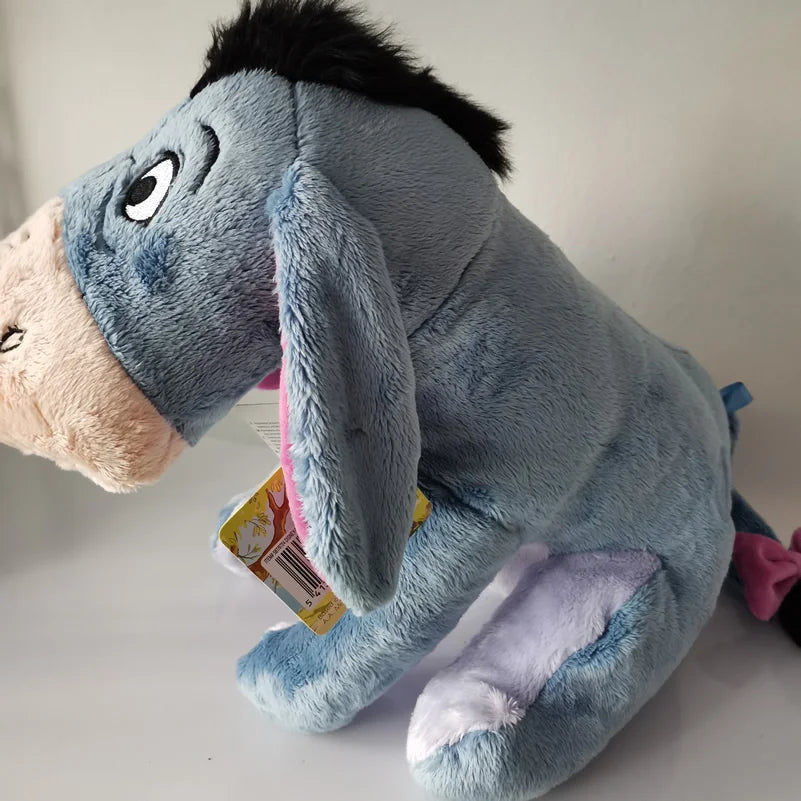 35cm Winnie the Pooh Bear Friend Blue Eeyore Donkey Stuffe Animal Soft Doll Plush Toy Boy Birthday Children Gift
