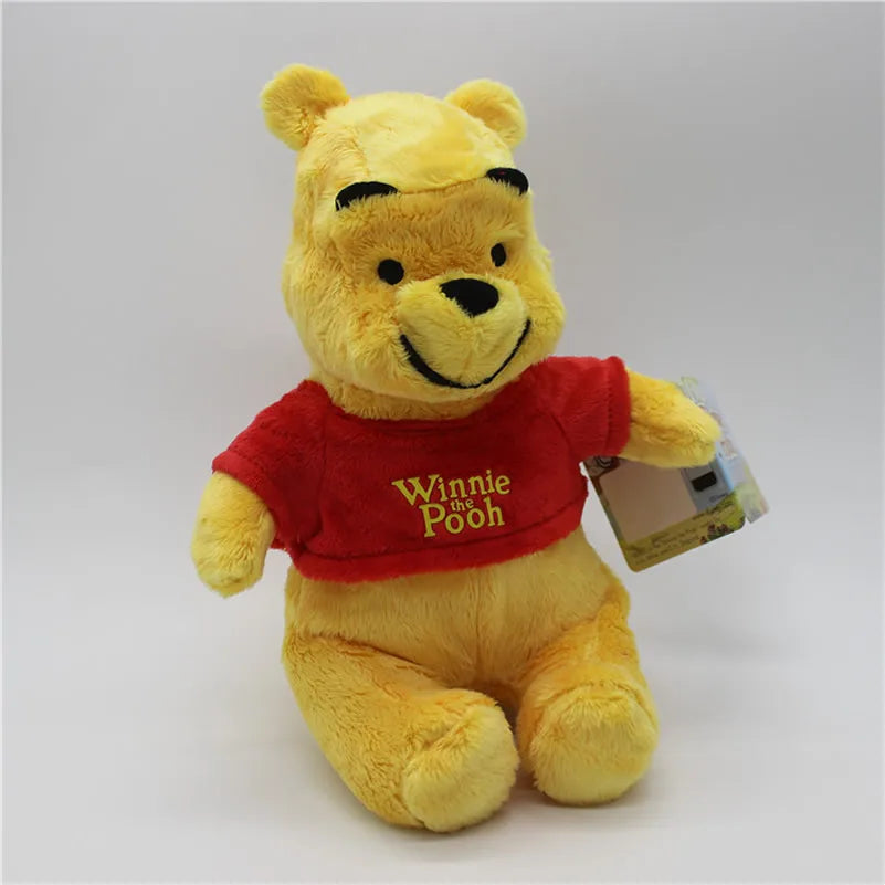 26cm Original Winnie The Pooh Bear Plush Toy Animal Stuffed Soft Boy Doll Toys For Kids Gift