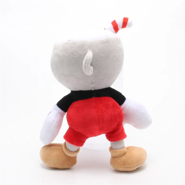 25cm Cuphead Plush Doll Toys Mugman Game Doll Toys Adventure Soft Stuffed Plush For Kids Birthday Gift