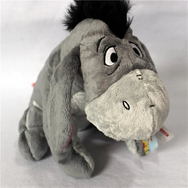 36cm Classic Retro Gray Eeyore Donkey Stuffe Animal Soft Plush Toy Doll For Birthday Children Gift