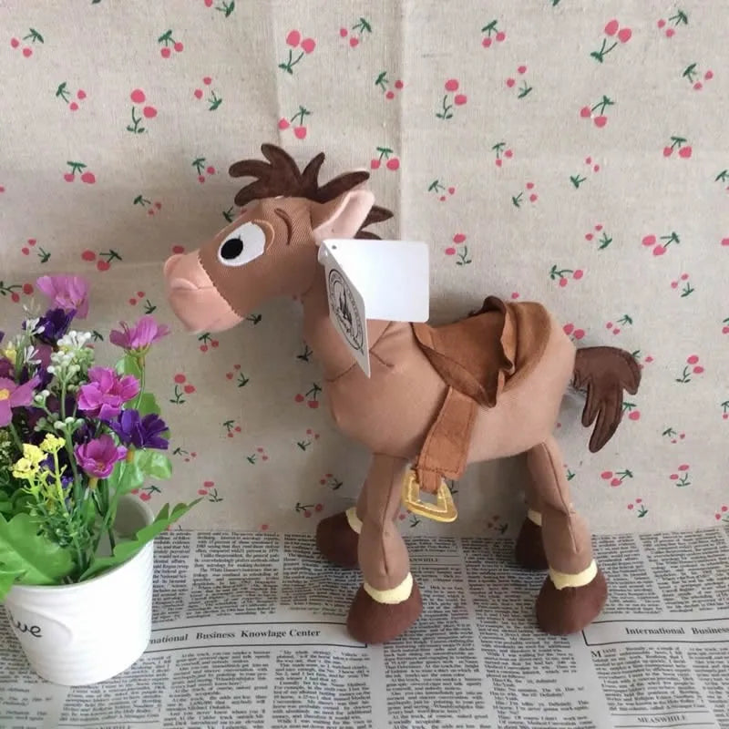 23cm Toy Stroy Bullseye Figure Plush Toy The Horse Cute Doll For kids Children's Gift