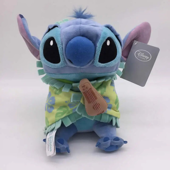 Sitting 22cm Baby Stitch With blanket Plush Toys Stuffed Soft Boy Girl Doll For Gift Good Quality