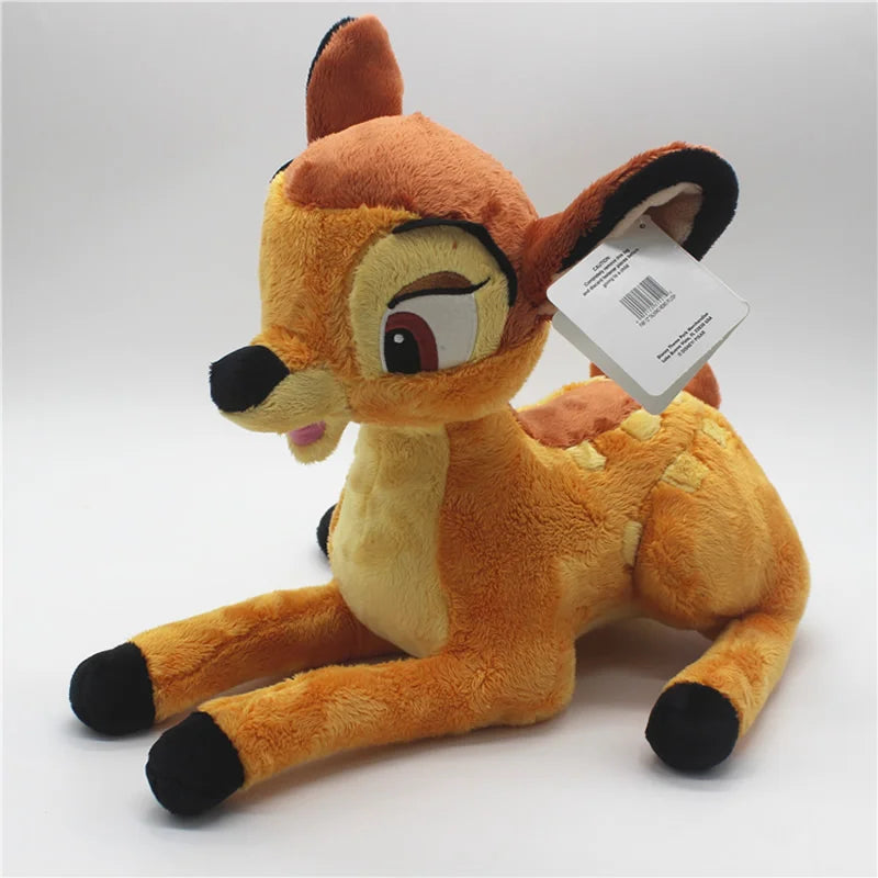 35cm Disney Original Cartoon Little Deer Bambi Plush Stuffed Animal Toy For Birthday Gift