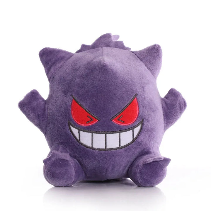 Gengar Stuffed Toys Cartoon&Cute Plush Dolls Throw Pillow Birthday  For Kids Friends Boys Home Decoration