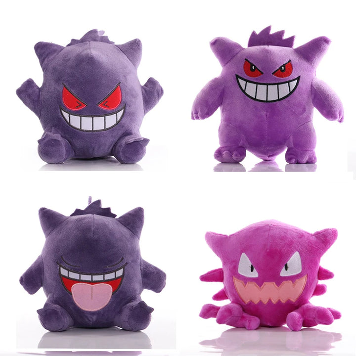 Gengar Stuffed Toys Cartoon&Cute Plush Dolls Throw Pillow Birthday  For Kids Friends Boys Home Decoration