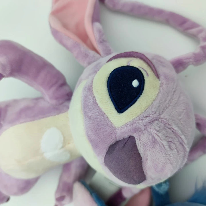 Disney 22cm Cartoon Lilo And Stitch Plush Toys Shape 4 Hands Stitch And Angel Stuffed Soft Doll For Gift