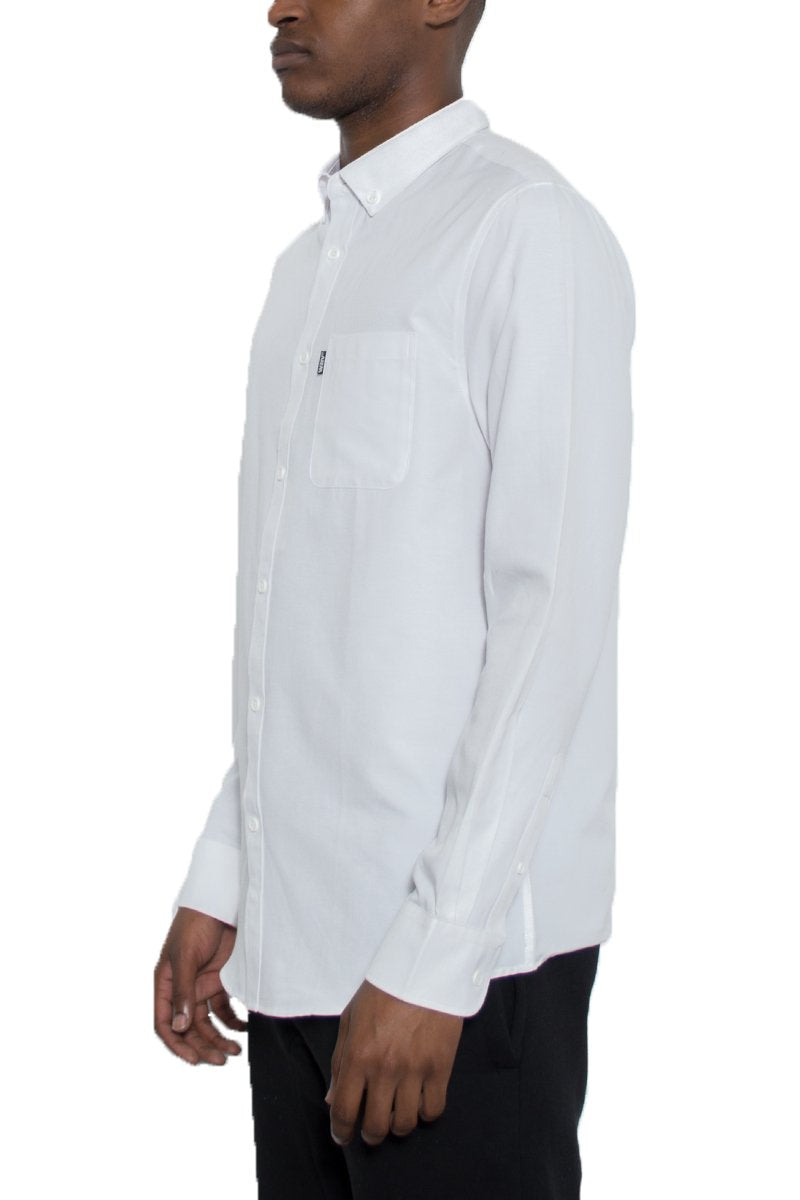 SIGNATURE LANGARMHEMD MIT BUTTON-DOWN-MUSTER