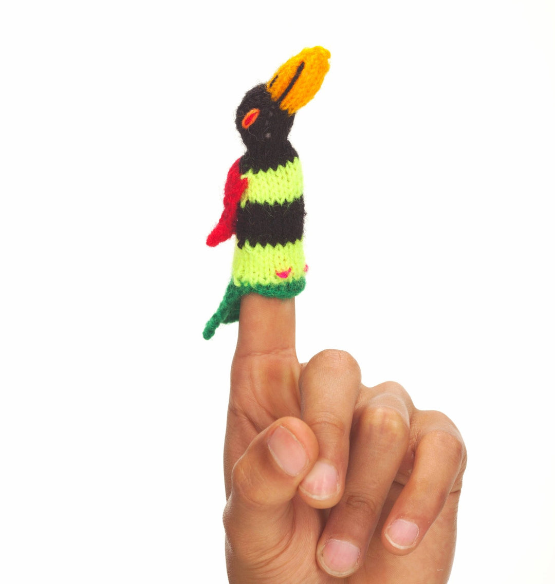 Rainforest Toucan Finger Puppet