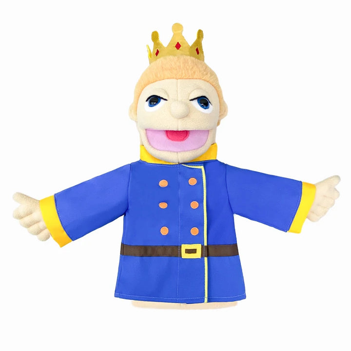 Cute Cartoon Profession Series Hand Puppet Plush Doctor Police Officer Nurse Teacher Job Puppet Ventriloquism Doll