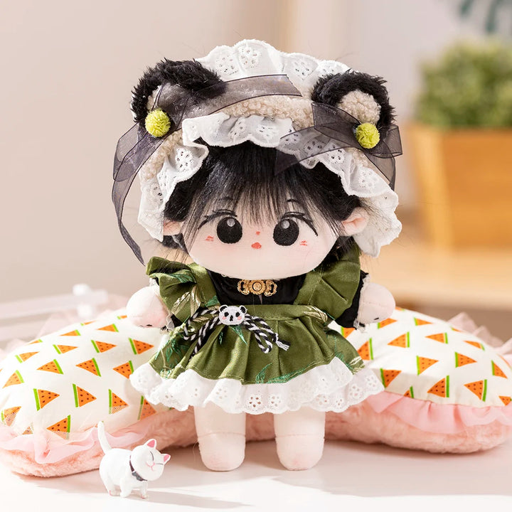 20cm Cute IDol Doll Plush Cotton Star Dolls With Clothes Kawaii Stuffed Baby Plushies Toys Fans Collection Children Gifts
