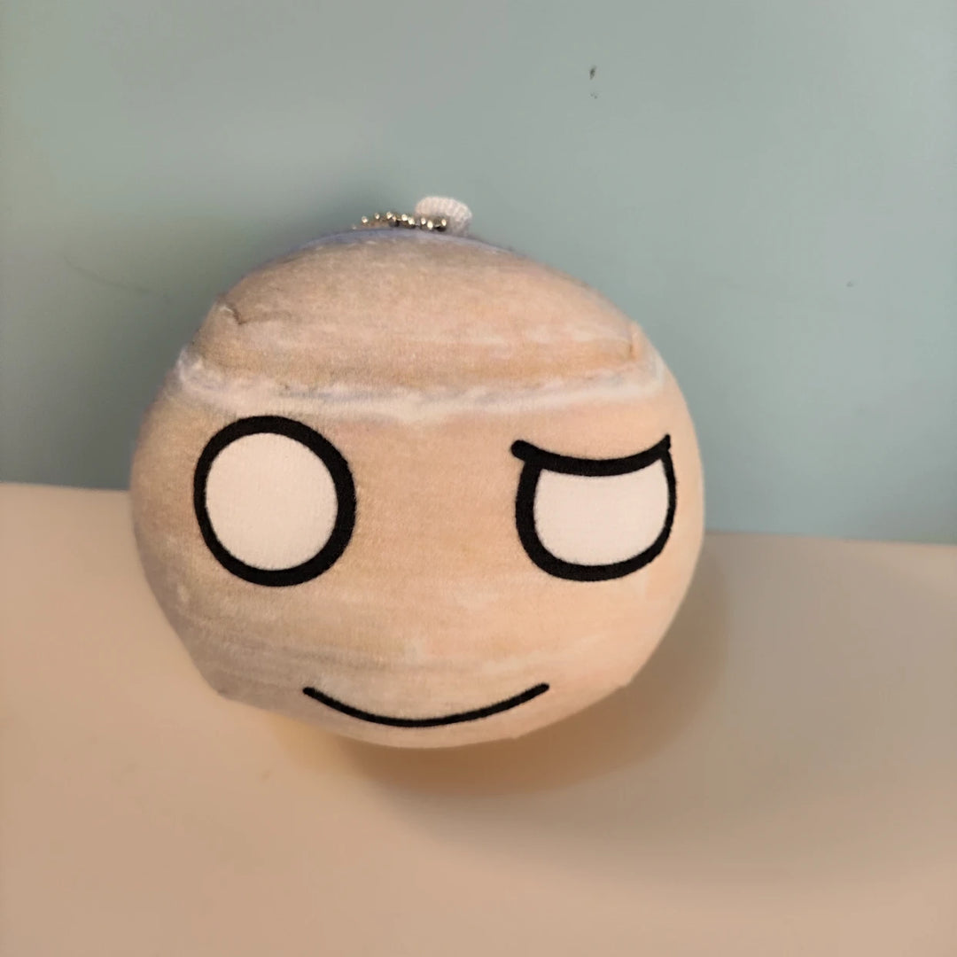 10cm Planet Plush Toy Collection Earth Moon Sun Mars Venus Jupiter Saturn Uranus Neptunr Dolls Cognitive Stuffed Toy Polandball