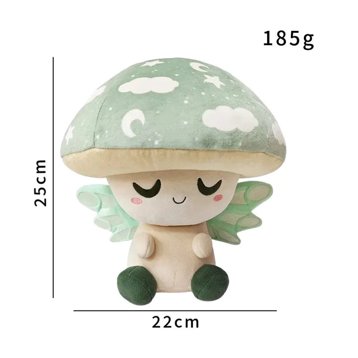 2025 New Snoozeshroom Mushroom Angel Anime Plush Kawaii Animals Stuffed Doll Plushies Toys Peripherials Kids Gifts