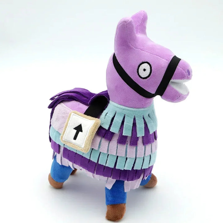 35cm Fortnite Supply Llama Plush Doll Game Peripheral Alpaca Supply Crate Decoration Ornaments Children's Toys Holiday Gifts