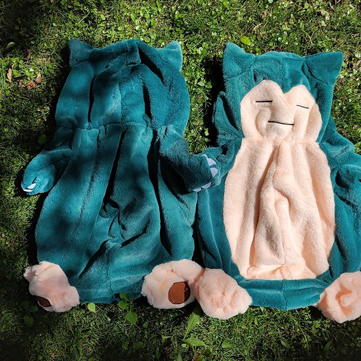 30-90cm Large Pokemon Plush Toys Snorlax Anime Plushie Leather Holster Semi-finished Pokémon Snorlax Soft Pillow Children Gift