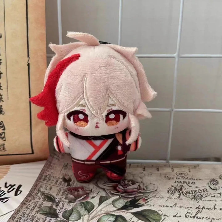 Genshin Impact Plush Shikanoin Heizou Keqing Diluc Klee Anime Stuffed Doll Starfish Body Cartoon Figure Pendant Toys