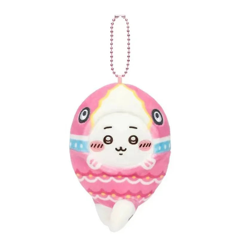 10CM Kawaii hachi Hachiware Usagi Carp Koi Nobori Series Chikawas  Doll Toy Keychain Pendant Cute Cartoon Bag Pendant Girl Gift