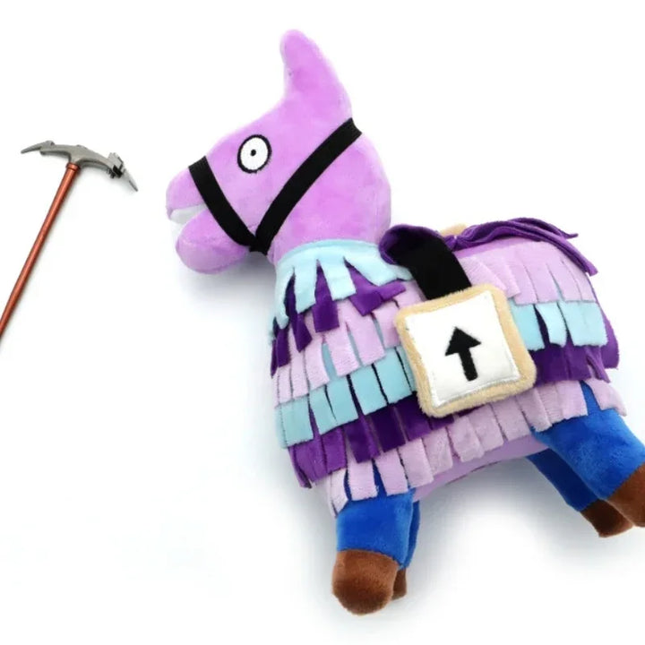 35cm Fortnite Supply Llama Plush Doll Game Peripheral Alpaca Supply Crate Decoration Ornaments Children's Toys Holiday Gifts
