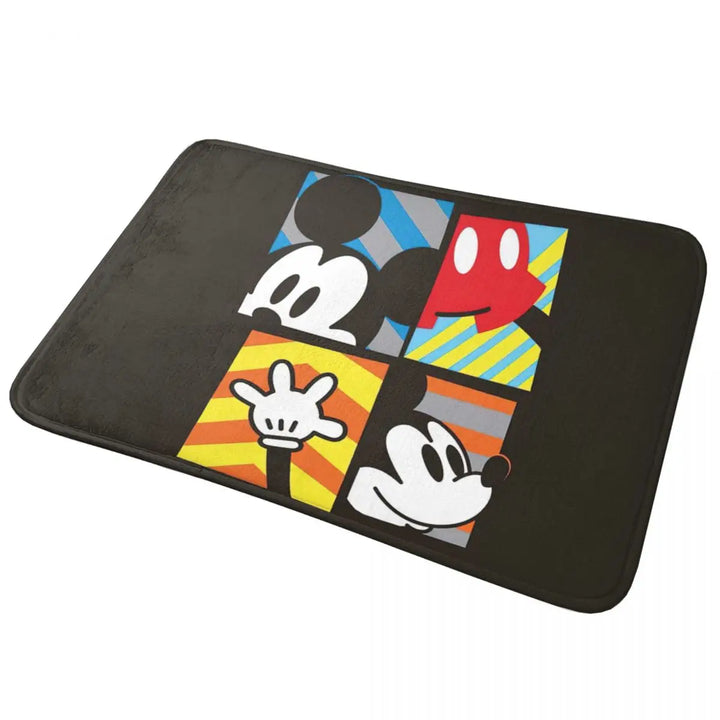 Mickey Mouse Memory Foam Bath Mat Rug Non-Slip Water Absorption Bathroom Floor Rugs Carpet For Bath Entrance Door Doormat