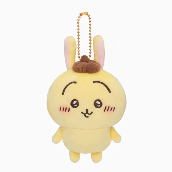 Sanrio Cinnamoroll Pom Pom Purin Plush Toys Kawaii Keychain Cartoon Pachacco Backpack Pendant Accessories Boy Girl Birthday Gift