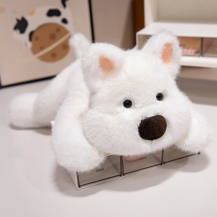 Fluffy Capybara White Terrier Dog Plush Toys Cute Red Panda Stuffed Wild Animal Sloth Plushie Husky Soft Toys Fox Stuffed Toys