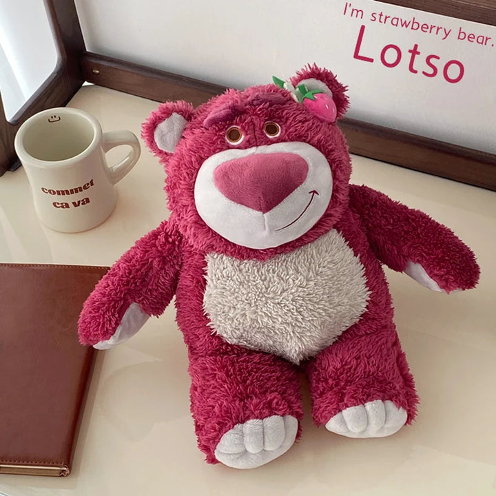 Disney Toy Story Kawaii Lotso Plush Toy Cartoon & Cute Home Decoration Christmas Gift Doll Children's Gifts