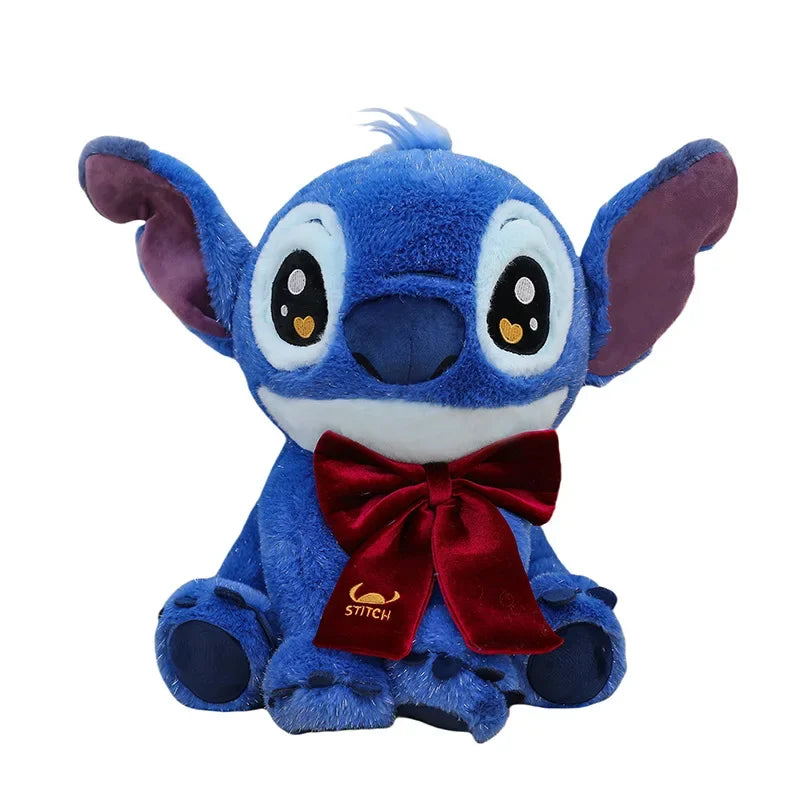 25/65cm Lilo and Stitch Disney Plush Toys Classics Kawaii Anime Cartoon Plushie Scarf Stich Dolls Soft Stuffed Gift for Kids