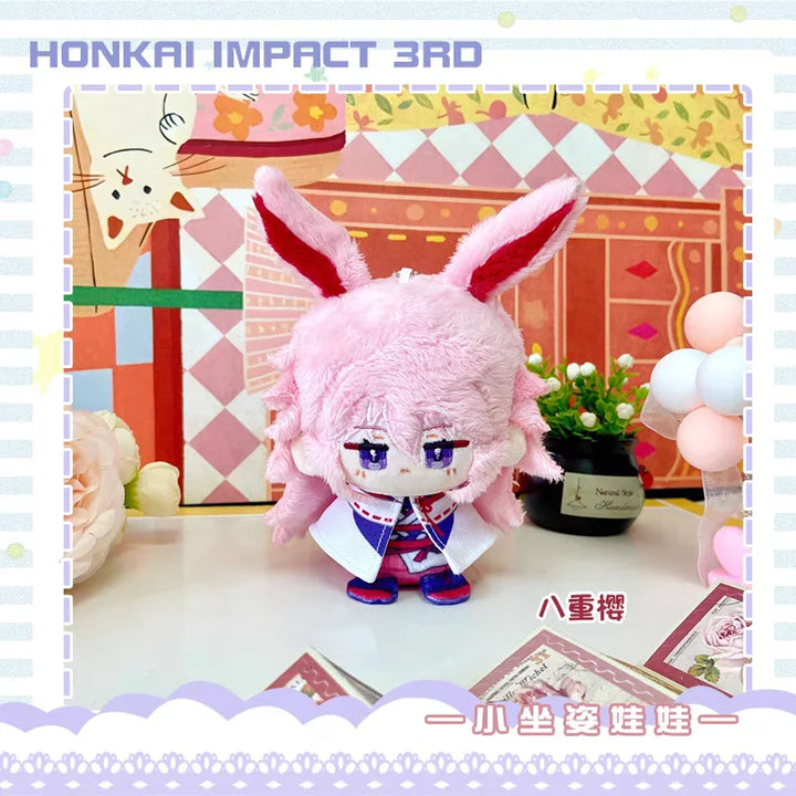 Honkai Impact 3 Plush Theresa Sheele Kiana Elysia Anime Cosplay Stuffed Doll Pendant Keychain Cartoon Plushie Toys Gift For Kids