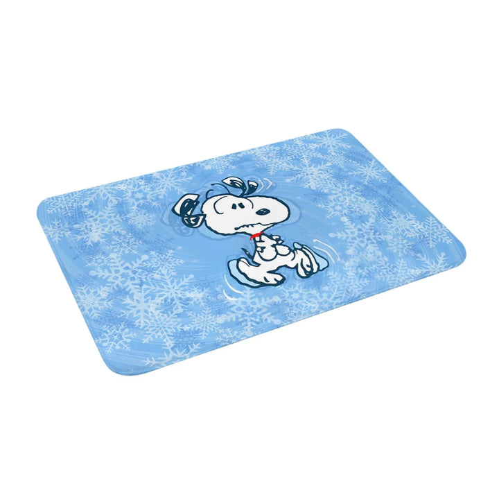 Snoopy  Memory Foam Bathroom Rugs Ultra Soft Non-Slip  Carpet Bath Mat Water Absorbent for Kitchen Shower