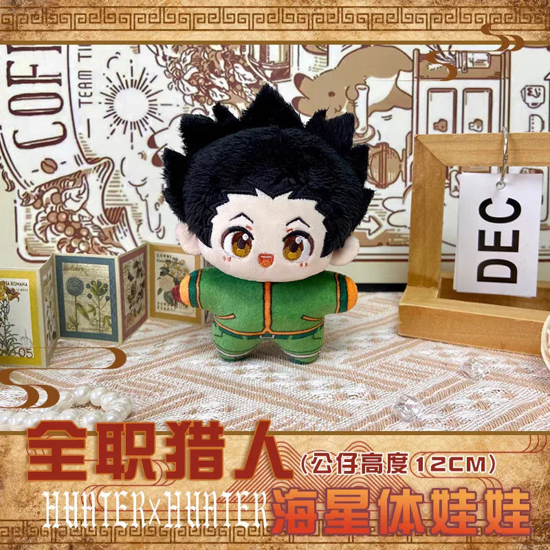 Hunter X Hunter Plush Gon Freecss Killua Zoldyck Anime Cosplay Stuffed Doll Starfish Body Pendant Keychain Gift For Kids